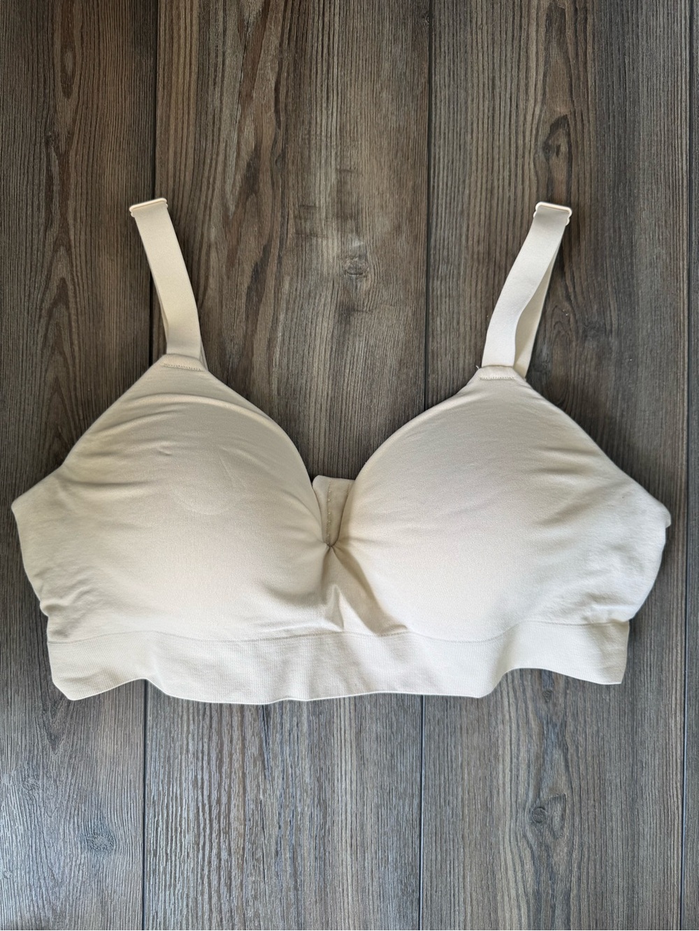 Shapermint essentials Light Beige Nude Wireless Bra - XL